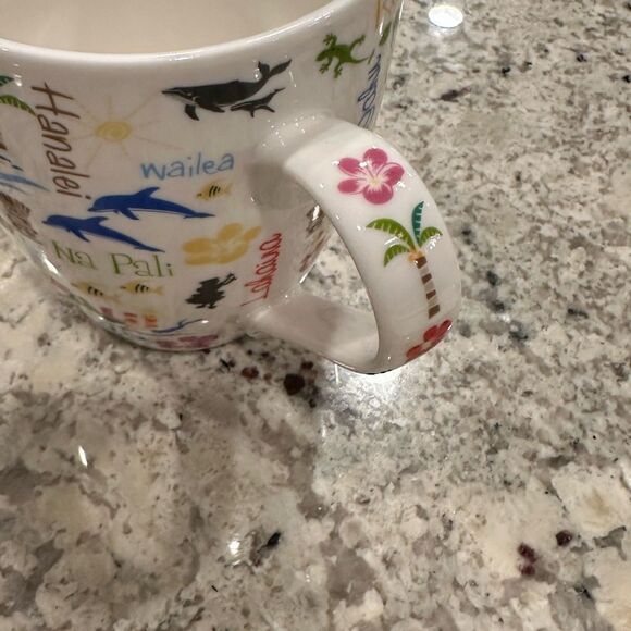 Hawaii mug from Hawaii White Ceramic Mug Tropical deatination mug - Picture 7 of 10